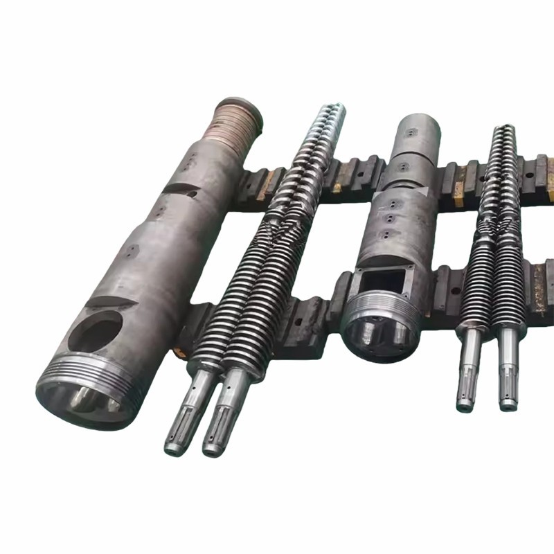 conical twin screw and barrel